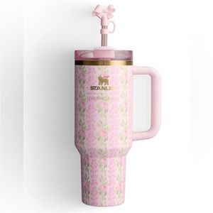 Stanley X LoveShackFancy 40oz Quencher BLOOMING HEIRLOOM NEVER Opened w LSF bag